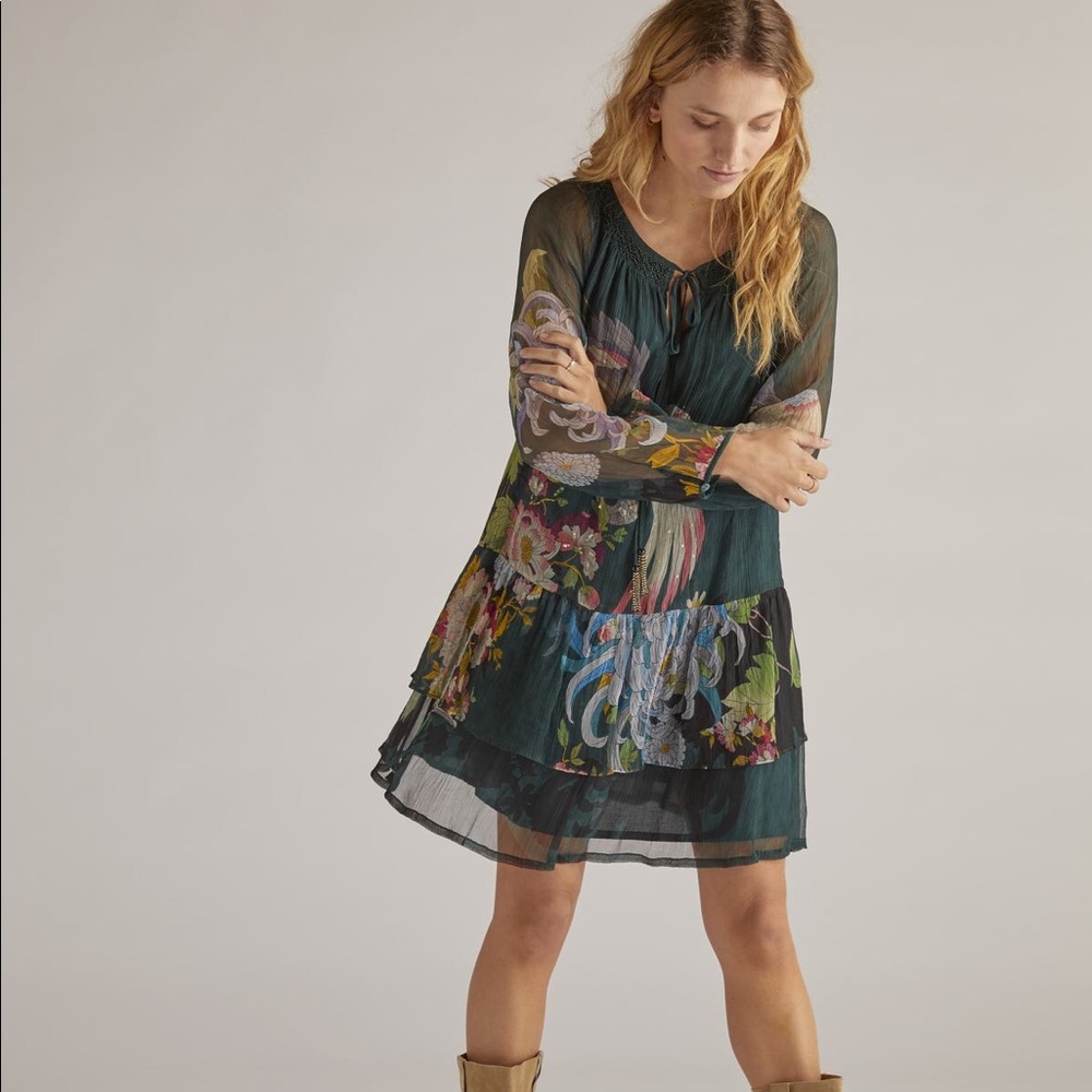 Derhy crane dress